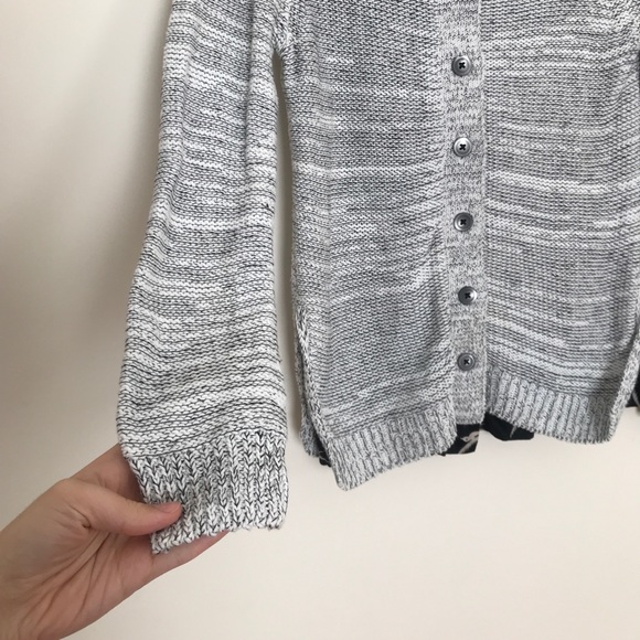 Anthro Field Flower Shirting Cardigan Sweater - Picture 4 of 8